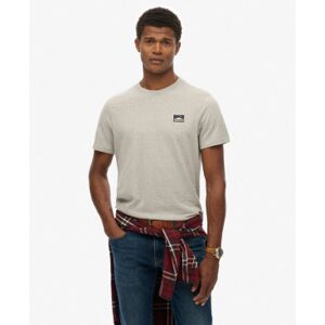 Superdry für Herren. M1012239A Great Outdoors Emb Entspanntes T-shirt grau (L), Lässig, Baumwolle, Kurzarm Superdry für Herren. M1012239A Great Outdoors Emb Entspanntes T-shirt grau (L), Lässig, Baumwolle, Kurzarm