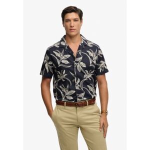 Superdry für Herren. M4011128A Hawaii-Hemd navy (S), Lässig, Modal, Kurzarm, Marine Superdry für Herren. M4011128A Hawaii-Hemd navy (S), Lässig, Modal, Kurzarm, Marine