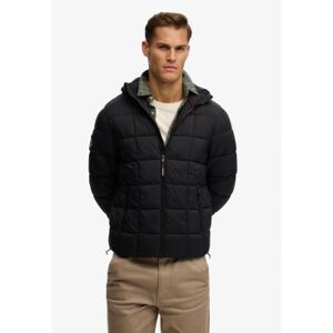 Superdry für Herren. M5012340A Box Quilt Fuji Lite Jacke schwarz (M), Lässig, Recyceltes Nylon Superdry für Herren. M5012340A Box Quilt Fuji Lite Jacke schwarz (M), Lässig, Recyceltes Nylon