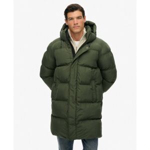 Superdry für Herren. M5011917A Sport Steppmantel dunkelgrün (S), Lässig, Recyceltes Polyester, Nachhaltig Superdry für Herren. M5011917A Sport Steppmantel dunkelgrün (S), Lässig, Recyceltes Polyester, Nachhaltig