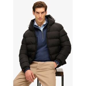 Superdry für Herren. M5011905A Sport Steppjacke mit Kapuze Sport schwarz (L), Lässig, Recyceltes Polyester, Nachhaltig Superdry für Herren. M5011905A Sport Steppjacke mit Kapuze Sport schwarz (L), Lässig, Recyceltes Polyester, Nachhaltig