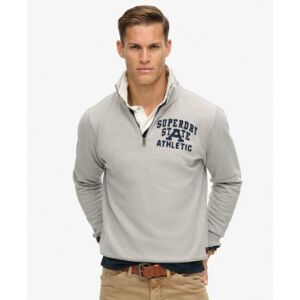 Superdry für Herren. M2014088A Vintage Athletic Pullover grau (S), Lässig, Baumwolle Superdry für Herren. M2014088A Vintage Athletic Pullover grau (S), Lässig, Baumwolle