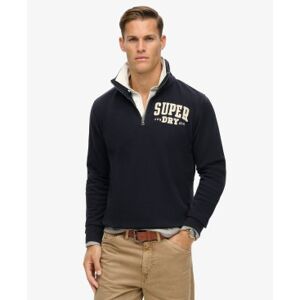 Superdry für Herren. M2014088A Vintage Athletic Marineblauer Pullover (S), Lässig, Baumwolle Superdry für Herren. M2014088A Vintage Athletic Marineblauer Pullover (S), Lässig, Baumwolle