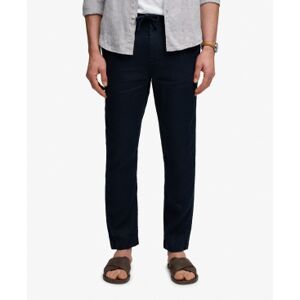 Superdry für Herren. M7011509A Merchant Linen navy Hose (L), Lässig, Leinen, Marine Superdry für Herren. M7011509A Merchant Linen navy Hose (L), Lässig, Leinen, Marine