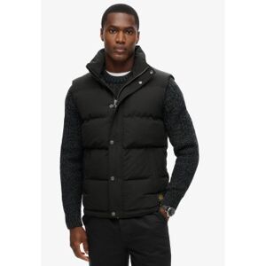 Superdry für Herren. M5012151A Weste ohne Kapuze Everest schwarz (XXL), Lässig, Nachhaltig, Recyceltes Nylon Superdry für Herren. M5012151A Weste ohne Kapuze Everest schwarz (XXL), Lässig, Nachhaltig, Recyceltes Nylon