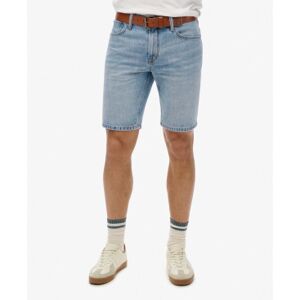 Superdry für Herren. M7110394A Vintage Logo Shorts blau (36), Lässig, Baumwolle, Denim Superdry für Herren. M7110394A Vintage Logo Shorts blau (36), Lässig, Baumwolle, Denim