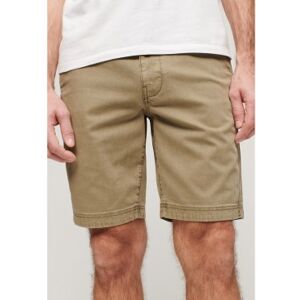 Superdry für Herren. M7110397A Offizier hellbraune Chino-Shorts (32), Lässig, Baumwolle Superdry für Herren. M7110397A Offizier hellbraune Chino-Shorts (32), Lässig, Baumwolle