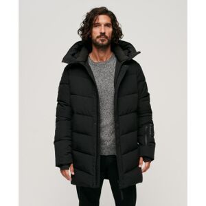 Superdry für Herren. M5011982A City Chevron Quilted Parka schwarz (S), Lässig, Polyester, Nachhaltig Superdry für Herren. M5011982A City Chevron Quilted Parka schwarz (S), Lässig, Polyester, Nachhaltig