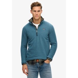 Superdry für Herren. M2014194A Fleece Vliesstoff blau (XL), Lässig, Polyester Superdry für Herren. M2014194A Fleece Vliesstoff blau (XL), Lässig, Polyester