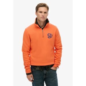 Superdry für Herren. M2014475A Sweatshirt Neon Half Zip Track orange (XL), Lässig, Baumwolle Superdry für Herren. M2014475A Sweatshirt Neon Half Zip Track orange (XL), Lässig, Baumwolle