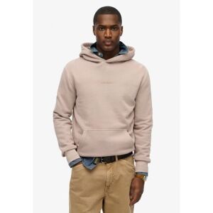 Superdry für Herren. M2014031A Sweatshirt mit Kapuze und beigefarbenem Mikro-Logo (XXL), Lässig, Baumwolle Superdry für Herren. M2014031A Sweatshirt mit Kapuze und beigefarbenem Mikro-Logo (XXL), Lässig, Baumwolle