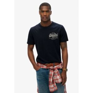 Superdry für Herren. M1012235A Tokyo Entspanntes T-Shirt navy (L), Lässig, Baumwolle, Kurzarm, Marine Superdry für Herren. M1012235A Tokyo Entspanntes T-Shirt navy (L), Lässig, Baumwolle, Kurzarm, Marine