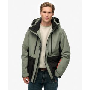 Superdry für Herren. MS110191A Ultimate Freestyle Ski Jacke grün (L), Lässig, Draußen, Recyceltes Polyester Superdry für Herren. MS110191A Ultimate Freestyle Ski Jacke grün (L), Lässig, Draußen, Recyceltes Polyester