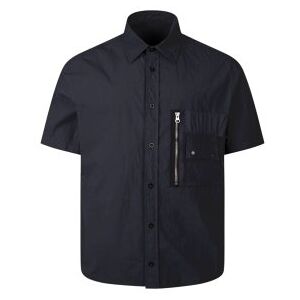 Ten c für Herren. 26CTCUS02006 Mid Layer Shirt blau (48), Lässig, Polyamid, Kurzarm Ten c für Herren. 26CTCUS02006 Mid Layer Shirt blau (48), Lässig, Polyamid, Kurzarm