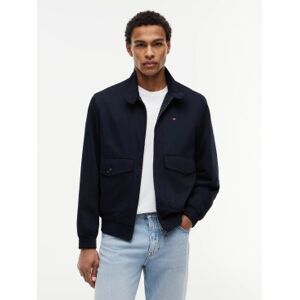 Tommy Hilfiger für Herren. MW0MW42507 Harrington-Jacke mit Reißverschluss und marineblauem Logo (XXL), Lässig, Baumwolle Tommy Hilfiger für Herren. MW0MW42507 Harrington-Jacke mit Reißverschluss und marineblauem Logo (XXL), Lässig, Baumwolle