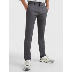 Tommy Hilfiger für Herren. MW0MW28883 Bleecker Chino-Hose aus grauer Stretch-Baumwolle (33/30), Lässig, Bio-Baumwolle, Nachhaltig Tommy Hilfiger für Herren. MW0MW28883 Bleecker Chino-Hose aus grauer Stretch-Baumwolle (33/30), Lässig, Bio-Baumwolle, Nachhaltig