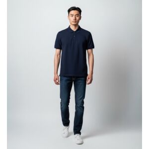 Tommy Hilfiger für Herren. MW0MW42753 Polo Mixed Media blau (L), Lässig, Baumwolle, Kurzarm Tommy Hilfiger für Herren. MW0MW42753 Polo Mixed Media blau (L), Lässig, Baumwolle, Kurzarm