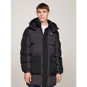 Tommy Jeans für Herren. DM0DM19999 Zweifarbiger Mantel schwarz (S), Lässig, Langarm, Nachhaltig, Recyceltes Nylon Tommy Jeans für Herren. DM0DM19999 Zweifarbiger Mantel schwarz (S), Lässig, Langarm, Nachhaltig, Recyceltes Nylon