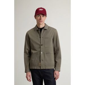Woolrich für Herren. CFWOOS2042MRUT5262 Olivgrünes Chore Hemd Jacke (L), Lässig, Baumwolle Woolrich für Herren. CFWOOS2042MRUT5262 Olivgrünes Chore Hemd Jacke (L), Lässig, Baumwolle