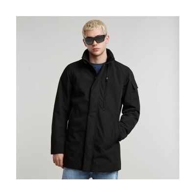 G-Star für Herren. D25380-D738-G928 Garber Gepolsterter Mackintosh schwarz (XL), Lässig, Recyceltes Polyester, Nachhaltig G-Star für Herren. D25380-D738-G928 Garber Gepolsterter Mackintosh schwarz (XL), Lässig, Recyceltes Polyester, Nachhaltig