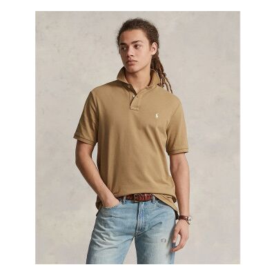 Lauren Ralph Lauren für Herren. 710680784332 Das kultige braune Piqué-Poloshirt (XS), Beige, Lässig, Baumwolle, Kurzarm Lauren Ralph Lauren für Herren. 710680784332 Das kultige braune Piqué-Poloshirt (XS), Beige, Lässig, Baumwolle, Kurzarm