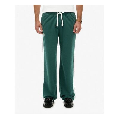 Superdry für Herren. M7011426A Jogger Athletic Fives grüne Hose (S), Lässig, Baumwolle Superdry für Herren. M7011426A Jogger Athletic Fives grüne Hose (S), Lässig, Baumwolle