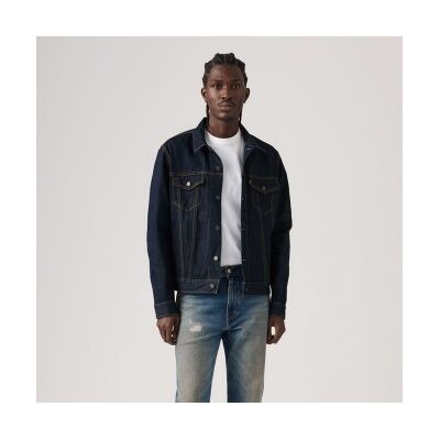Levi's für Herren. 72334-0791 Trucket-Jacke navy (M), Lässig, Baumwolle, Denim, Marine Levi's für Herren. 72334-0791 Trucket-Jacke navy (M), Lässig, Baumwolle, Denim, Marine