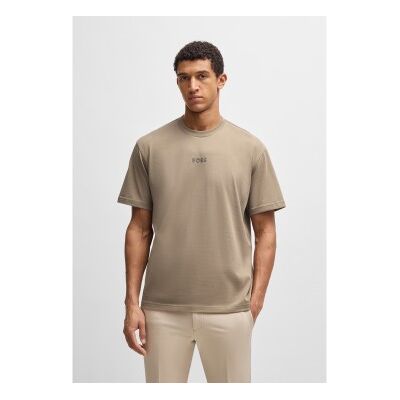 Boss für Herren. 50519368 Braunes Freizeit-T-Shirt (XXL), Lässig, Baumwolle, Kurzarm Boss für Herren. 50519368 Braunes Freizeit-T-Shirt (XXL), Lässig, Baumwolle, Kurzarm