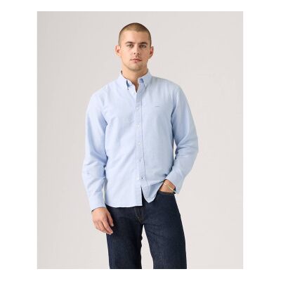 Levi's für Herren. A7210-0050 Authentisches Button Down Hemd blau (S), Lässig, Baumwolle, Langarm Levi's für Herren. A7210-0050 Authentisches Button Down Hemd blau (S), Lässig, Baumwolle, Langarm