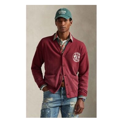 Polo Ralph Lauren für Herren. 710P04976001 Sweatshirt aus Fleece mit Vintage-Motiv in Bordeauxrot (XL), Lässig, Baumwolle Polo Ralph Lauren für Herren. 710P04976001 Sweatshirt aus Fleece mit Vintage-Motiv in Bordeauxrot (XL), Lässig, Baumwolle