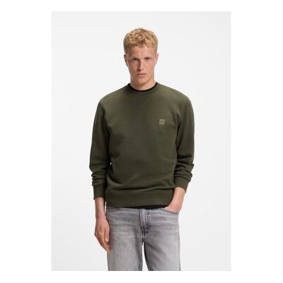 Boss für Herren. 50509323 Grünes Westart-Sweatshirt (XL), Lässig, Baumwolle Boss für Herren. 50509323 Grünes Westart-Sweatshirt (XL), Lässig, Baumwolle