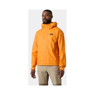 Helly Hansen für Herren. 63396 Helle orange wasserdichte Jacke Loke (L), Lässig, Polyamid, Draußen Helly Hansen für Herren. 63396 Helle orange wasserdichte Jacke Loke (L), Lässig, Polyamid, Draußen