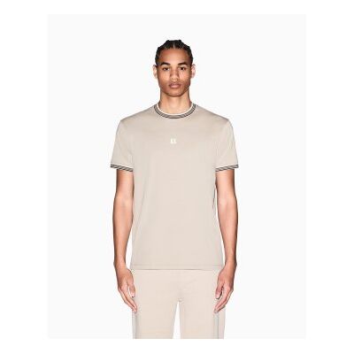 Giorgio Armani A X Armani Exchange für Herren. XM002451AF10356U6229 T-Shirt Uni beige (L), Lässig, Baumwolle, Kurzarm Giorgio Armani A X Armani Exchange für Herren. XM002451AF10356U6229 T-Shirt Uni beige (L), Lässig, Baumwolle, Kurzarm