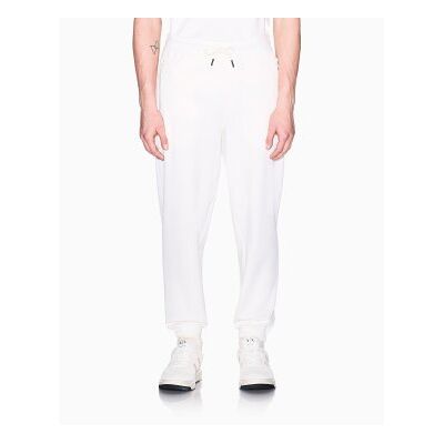 Giorgio Armani A X Armani Exchange für Herren. XM002353AF21869U1074 Jogginghose in Cremeweiß (XS), Lässig, Baumwolle Giorgio Armani A X Armani Exchange für Herren. XM002353AF21869U1074 Jogginghose in Cremeweiß (XS), Lässig, Baumwolle