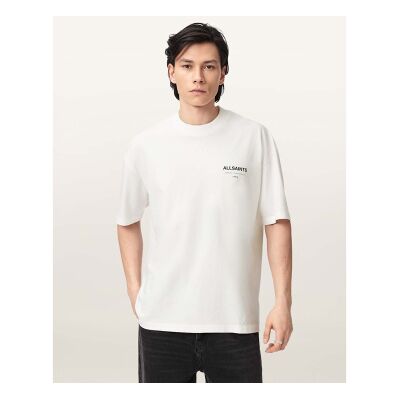 ALL SAINTS für Herren. M071PB Underground T-shirt weiß (L), Lässig, Baumwolle, Kurzarm ALL SAINTS für Herren. M071PB Underground T-shirt weiß (L), Lässig, Baumwolle, Kurzarm