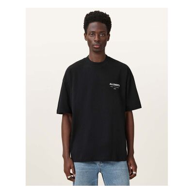 ALL SAINTS für Herren. M071PB Underground T-shirt schwarz (M), Lässig, Baumwolle, Kurzarm ALL SAINTS für Herren. M071PB Underground T-shirt schwarz (M), Lässig, Baumwolle, Kurzarm