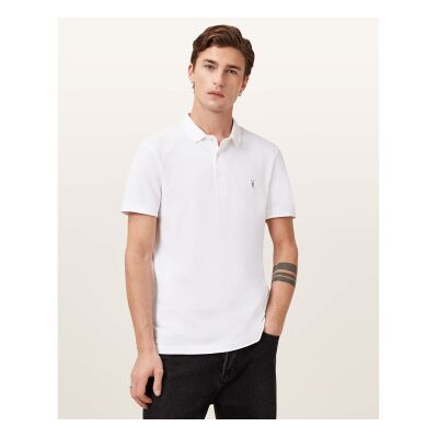 ALL SAINTS für Herren. M075PB Polo Reform weiß (XL), Lässig, Baumwolle, Kurzarm ALL SAINTS für Herren. M075PB Polo Reform weiß (XL), Lässig, Baumwolle, Kurzarm