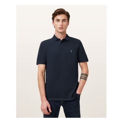 ALL SAINTS für Herren. M075PB Reform Poloshirt navy (M), Lässig, Baumwolle, Kurzarm, Marine ALL SAINTS für Herren. M075PB Reform Poloshirt navy (M), Lässig, Baumwolle, Kurzarm, Marine
