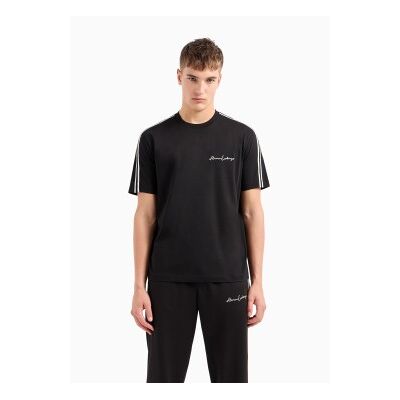 Giorgio Armani A X Armani Exchange für Herren. 8NZTSGZJ9AZ1200 Standardschnitt-T-Shirt schwarz (XS), Lässig, Baumwolle, Kurzarm Giorgio Armani A X Armani Exchange für Herren. 8NZTSGZJ9AZ1200 Standardschnitt-T-Shirt schwarz (XS), Lässig, Baumwolle, Kurzarm