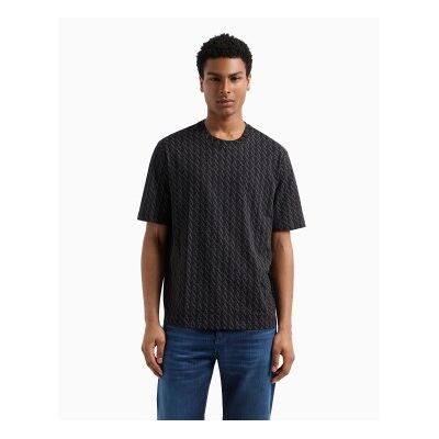 Giorgio Armani A X Armani Exchange für Herren. XM001228AF10356FC026 T-shirt Regular Fit schwarz (XS), Lässig, Baumwolle, Kurzarm Giorgio Armani A X Armani Exchange für Herren. XM001228AF10356FC026 T-shirt Regular Fit schwarz (XS), Lässig, Baumwolle, Kurzarm