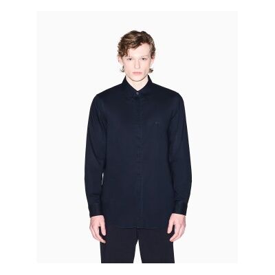 Giorgio Armani A X Armani Exchange für Herren. XM002319AF24533UB101 Baumwollhemd (XL), Lässig, Baumwolle, Klassisch, Langarm, Marine Giorgio Armani A X Armani Exchange für Herren. XM002319AF24533UB101 Baumwollhemd (XL), Lässig, Baumwolle, Klassisch, Langarm, Marine
