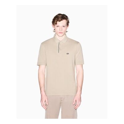 Giorgio Armani A X Armani Exchange für Herren. XM002067AF10366U6229 Poloeinsatz beige (L), Lässig, Baumwolle, Kurzarm Giorgio Armani A X Armani Exchange für Herren. XM002067AF10366U6229 Poloeinsatz beige (L), Lässig, Baumwolle, Kurzarm