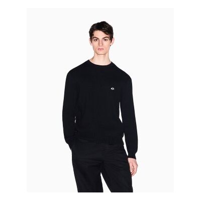 Giorgio Armani A X Armani Exchange für Herren. XM002819AF12930UC001 Pullover Pull schwarz (XS), Lässig, Baumwolle Giorgio Armani A X Armani Exchange für Herren. XM002819AF12930UC001 Pullover Pull schwarz (XS), Lässig, Baumwolle
