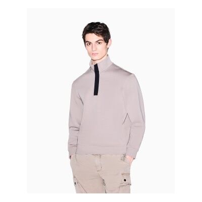 Giorgio Armani A X Armani Exchange für Herren. XM001295AF10818U6107 Beigefarbenes Stretch-Sweatshirt (XS), Lässig, Baumwolle Giorgio Armani A X Armani Exchange für Herren. XM001295AF10818U6107 Beigefarbenes Stretch-Sweatshirt (XS), Lässig, Baumwolle