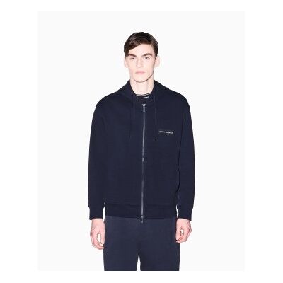 Giorgio Armani A X Armani Exchange für Herren. XM002352AF21869UB101 Lässiges marineblaues Sweatshirt (S), Baumwolle Giorgio Armani A X Armani Exchange für Herren. XM002352AF21869UB101 Lässiges marineblaues Sweatshirt (S), Baumwolle