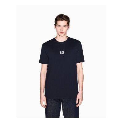 Giorgio Armani A X Armani Exchange für Herren. XM002509AF10358UB101 Camiseta Regular Fit AX marineblau (L), Lässig, Baumwolle, Kurzarm Giorgio Armani A X Armani Exchange für Herren. XM002509AF10358UB101 Camiseta Regular Fit AX marineblau (L), Lässig, Baumwolle, Kurzarm