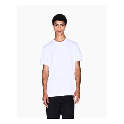 Giorgio Armani A X Armani Exchange für Herren. XM001280AF10361U0002 Normales T-Shirt mit weißem Logo (L), Lässig, Baumwolle, Kurzarm Giorgio Armani A X Armani Exchange für Herren. XM001280AF10361U0002 Normales T-Shirt mit weißem Logo (L), Lässig, Baumwolle, Kurzarm