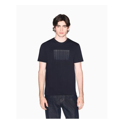 Giorgio Armani A X Armani Exchange für Herren. XM002519AF10334UB101 Slim Fit T-shirt navy (XS), Lässig, Baumwolle, Kurzarm, Marine Giorgio Armani A X Armani Exchange für Herren. XM002519AF10334UB101 Slim Fit T-shirt navy (XS), Lässig, Baumwolle, Kurzarm, Marine