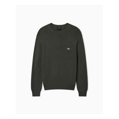 Giorgio Armani A X Armani Exchange für Herren. XM002819AF12930U8144 Pullover Pulli grün (XS), Lässig, Baumwolle, Langarm Giorgio Armani A X Armani Exchange für Herren. XM002819AF12930U8144 Pullover Pulli grün (XS), Lässig, Baumwolle, Langarm