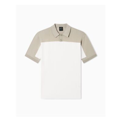 Giorgio Armani A X Armani Exchange für Herren. XM002151AF22062M1297 Polo Elegant cremefarben (M), Weiß, Lässig, Baumwolle, Kurzarm Giorgio Armani A X Armani Exchange für Herren. XM002151AF22062M1297 Polo Elegant cremefarben (M), Weiß, Lässig, Baumwolle, Kurzarm